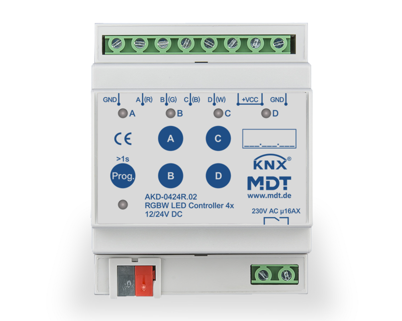 MDT AKD-0424R.02 KNX-LED-Dimmaktor REG | 4/8 A