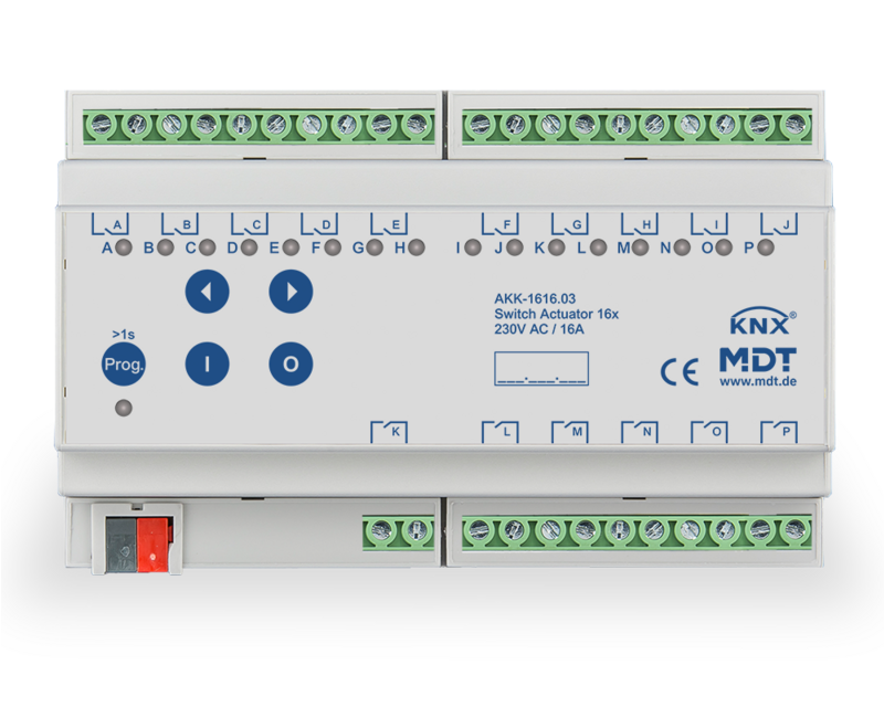 MDT AKK-1616.03 KNX-Schaltaktor Kompakt | 16-fach