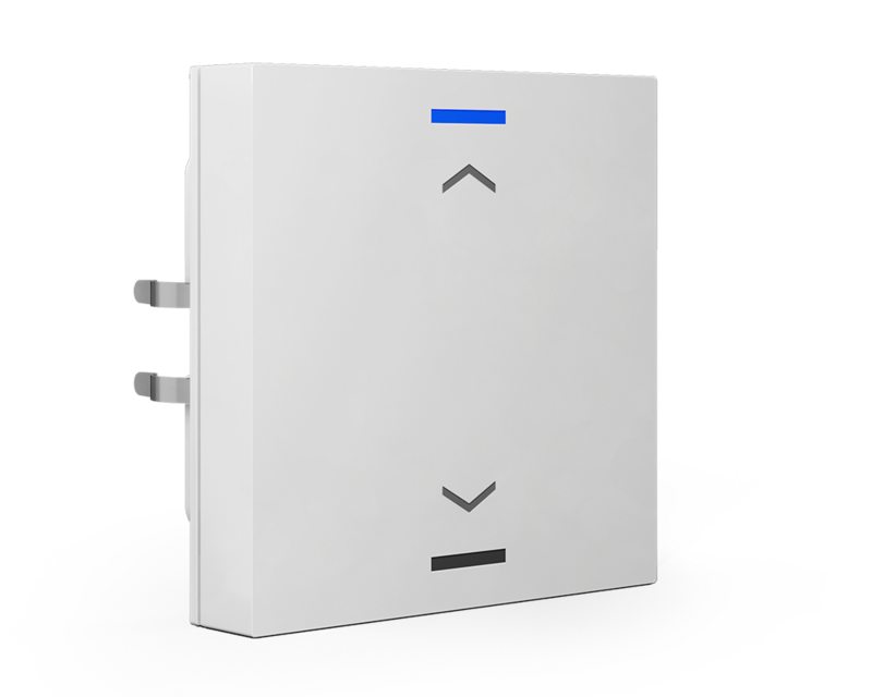 MDT BE-TAL5501.A1 KNX-Tastsensor Light 55 | 1-fach, Pfeile | reinweiß glänzend